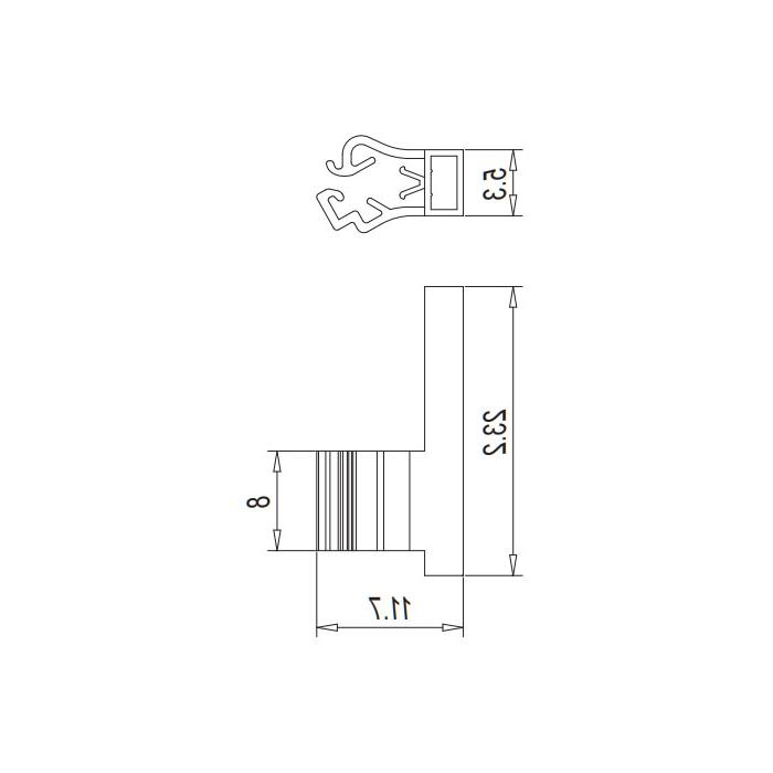 IO-Link附件，电缆标记套筒，夹紧范围1-3mm，可拆卸，9ACC01